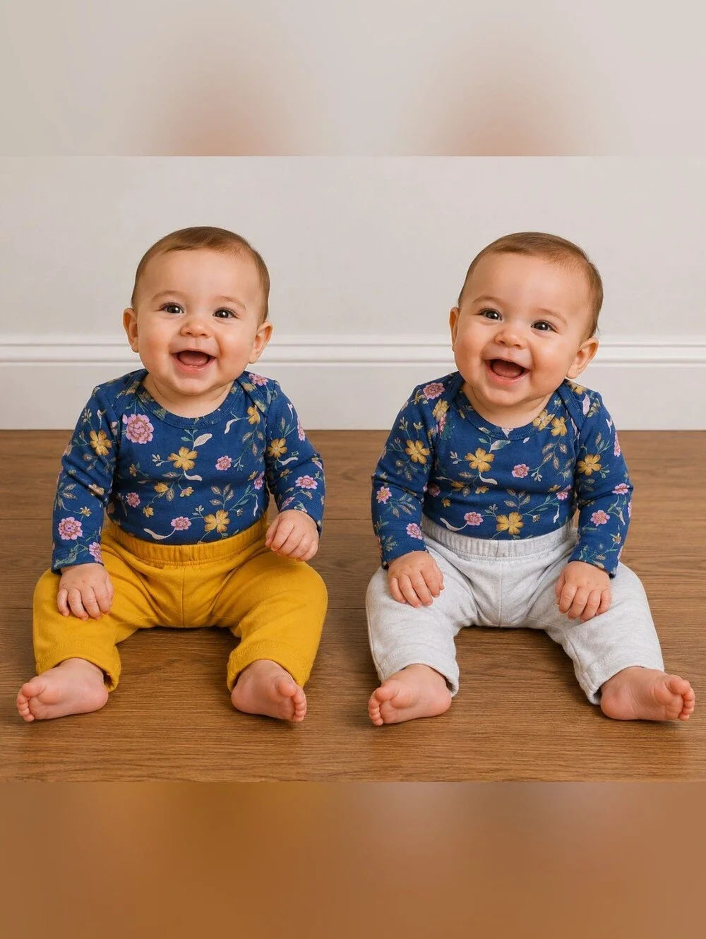 Carter's 3m Floral Bodysuit and Pants Set